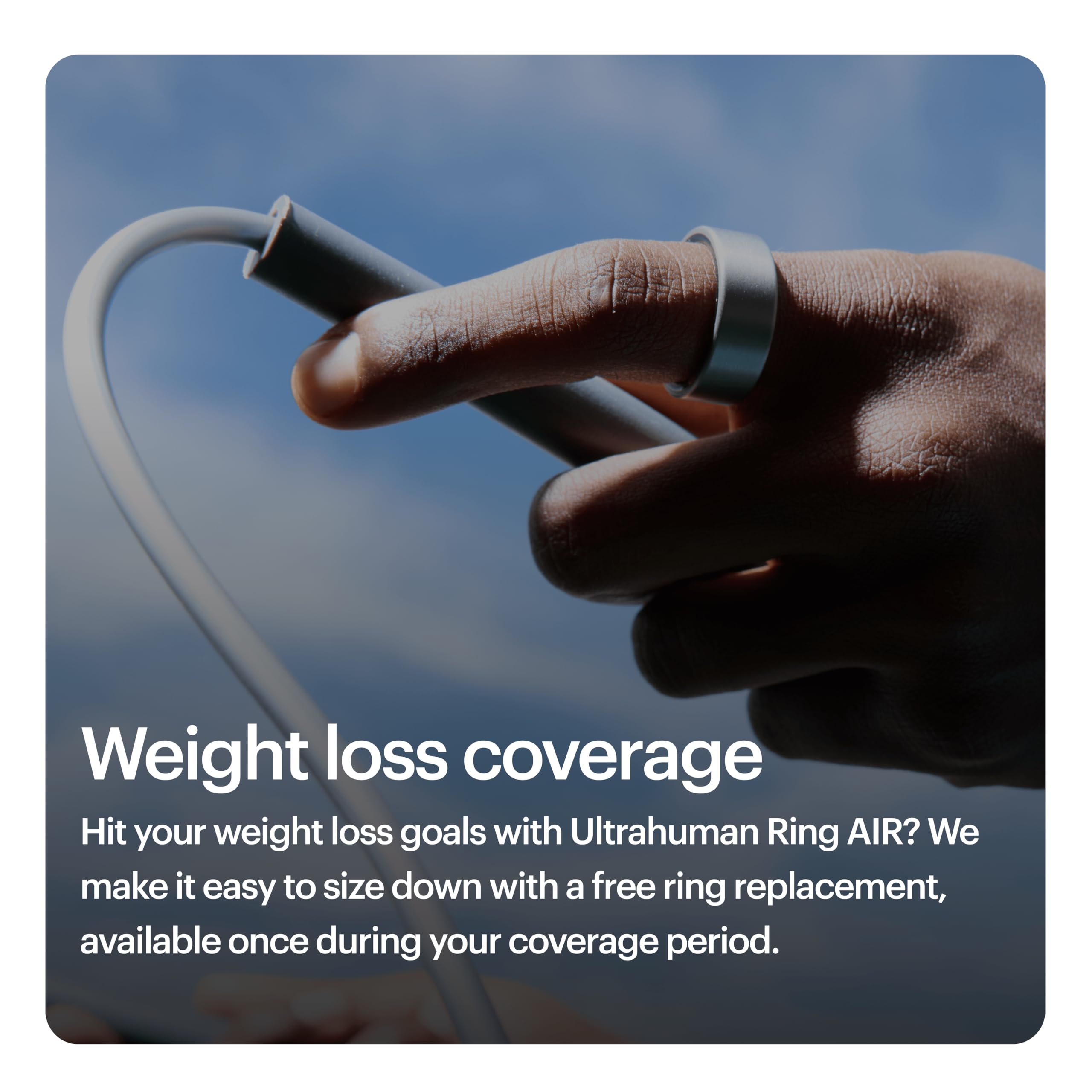 ULTRAHUMAN Ring Air-Smart Ring Health Tracker, kit de tamanho de